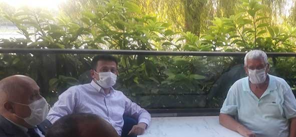 MURAT KESER’DEN HAMZA DAĞ’A MAĞDUR KULÜPLER İÇİN ZİYARET