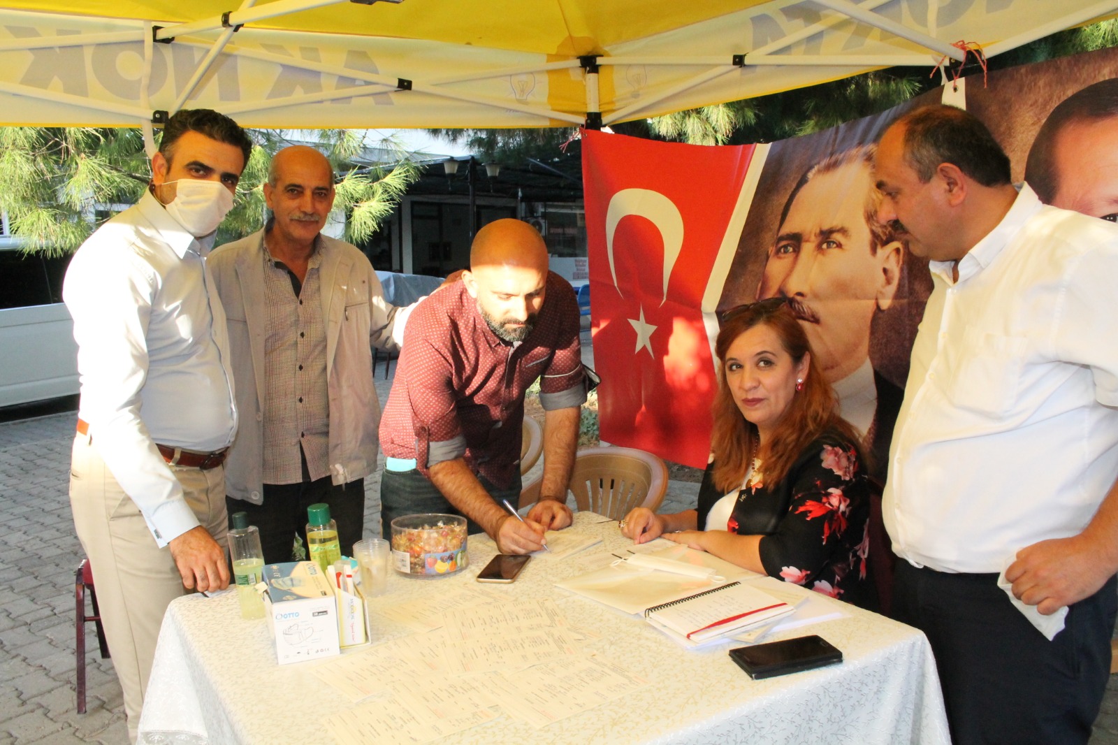 AK NOKTALARDA YENİ ÜYE SEVİNCİ