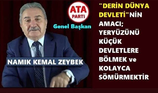 ATA Parti Genel Başkanı Zeybek’ten Flaş İddia..!