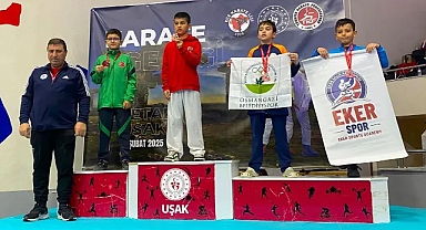 Aliağalı karatecilerden iki madalya birden