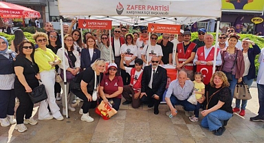 Zafer Partisi İzmir İl Başkanlığı Enginar Festivali'ne Damga Vurdu