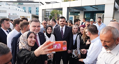 Dün akşam İzmir İl Başkanlığında düzenlenen bayramlaşma programında başkanımız bir konuşma yaptı