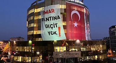 Aydın Büyükşehir'den dev pankart: 