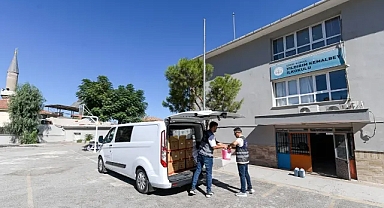 Büyükşehir'den okullara hijyen seti desteği