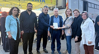 AK Parti Çiğli İlçe Başkanı Oktay Özdemir Halkın Gönlünde