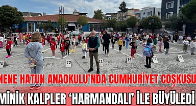 Nene Hatun Anaokulu’nda Cumhuriyet Coşkusu: Minik Kalpler Harmandalı ile Büyüledi!