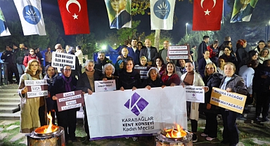 Karabağlar, Kadına Yönelik Şiddete Karşı Tek Ses Tek Yürek