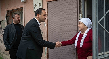 Başkan Eşki Çamdibi’nde saha mesaisinde