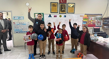İzmir Ülkü Ocakları'ndan Köy Okullarına Eğitim Seferberliği: Üçüncü Durak Hacıömerli Ömer Lütfi Tunca İlkokulu