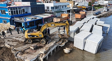 ​Yeni Foça’da taşkın kabusu bitti