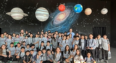 Çiğli'de Astronomi, Havacılık ve Uzay Kampüsü'nü 1 Haftada 1.100 Kişi Ziyaret Etti