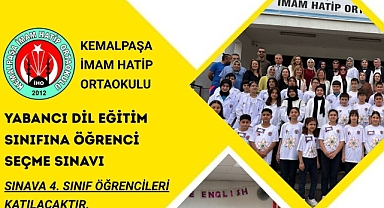 Kemalpaşa İmam Hatip Ortaokulu’ndan Geleceğin Dil Yıldızlarına Büyük Fırsat!
