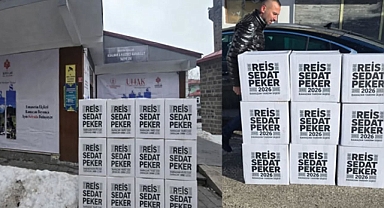 Sedat Peker’in Gönderdiği Yardım Kolileri Dağıtıldı