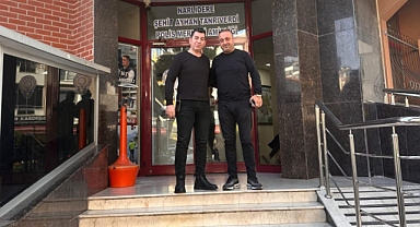 İZMİRTUMED'DEN EMNİYET AMİRİ SEFER GÜNGÖR'E ZİYARET