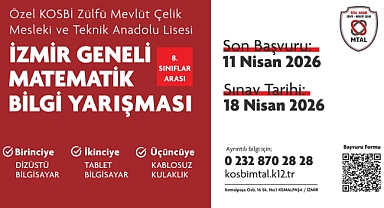 KOSBİ ZÜLFÜ MEVLÜT ÇELİK MTAL'DE MATEMATİK HEYECANI