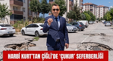 Harbi Kurt’tan Harmandalı Sokaklarında Çukur Seferberliği