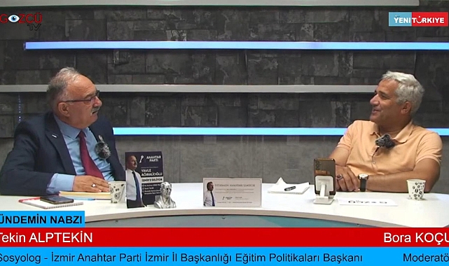Anahtar Parti İzmir İl Başkanlığı Eğitim Politikaları Başkanı Tekin Alptekin'den Çarpıcı Açıklamalar: