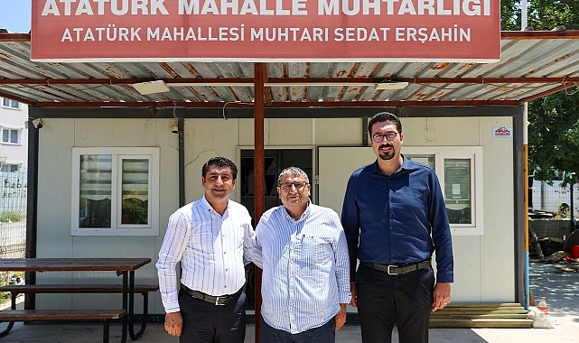 Buca’da Başkan Vekili Benzer sahaya indi: Ortak akıl vurgusu!