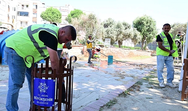 Büyükşehir'den Söke'de hummalı çalışma