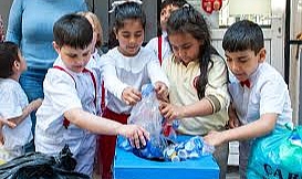 Karşıyaka’da mavi kapak seferberliği: 1 ton toplandı!
