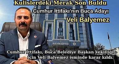 Kritik Seçim Öncesi Flaş Gelişme: Cumhur İttifakı’nın Buca Adayı Veli Balyemez Oldu!